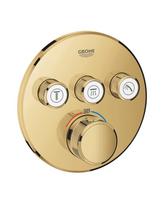 Potinkinis termostatinis dušo maišytuvas GROHE Grohtherm SmartControl 3 išėjimų, cool sunrice, 29121GL0