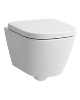 Pakabinamas unitazas LAUFEN Meda Rimless Silent flush (tylus sūkurinis nuplovimas) su SoftClose dangčiu, LCC danga