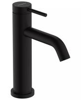 Praustuvo maišytuvas su dugno vožtuvu HANSGROHE Tecturis S 110 CoolStart EcoSmart+, juodas-matinis, 73314670