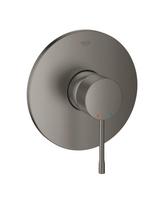 Potinkinis vonios-dušo maišytuvas GROHE Essence 1 išėjimo, brushed hard graphite, 24168AL1