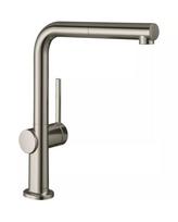 Virtuvinis (plautuvės) maišytuvas su ištraukiama žarnele HANSGROHE Talis 270 M54 1jet, nerūdijantis plienas, 72808800