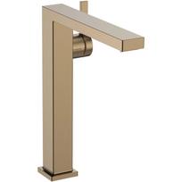 Praustuvo maišytuvas su push-open dugno vožtuvu HANSGROHE Tecturis E 240 Fine CoolStart, šlifuota bronza, 73073140