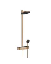 Termostatinė dušo sistema HANSGROHE Pulsify S 260 2 jet EcoSmart, šveista bronza, 24241140