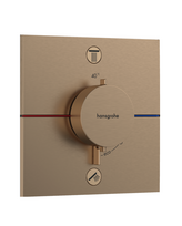 Termostatinis maišytuvas HANSGROHE ShowerSelect Comfort E 2 funkcijų, šveista bronza, 15572140
