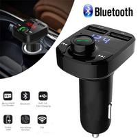 X8 Daugiafunkcinis belaidis automobilinis mp3 grotuvas, Fm moduliatorius, telefono įkroviklis, Bluetooth laisvų rankų įranga, USB,juodas