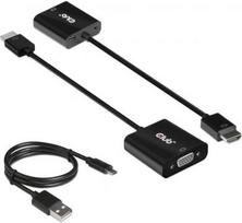 I/O ADAPTER HDMI TO VGA/AUDIO M/F CAC-1302 CLUB3D CAC-1302 | 8719214471668