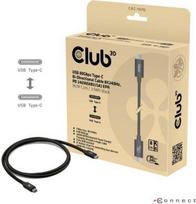 CABLE USB-C TO USB-C 1.2M/BLACK CAC-1570 CLUB3D CAC-1570 | 8719214473266
