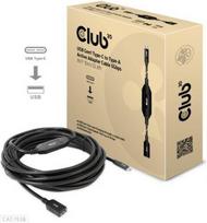 CABLE USB-C TO USB 10M/M/F CAC-1538 CLUB3D CAC-1538 | 8719214472139