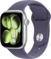 Apple Watch Series 11 GPS 42mm Silver Aluminium Case with Purple Fog Sport Band - M/L | Apple MEU74ET/A | 195950461848