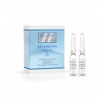 Selvert Thermal Hyaluronic & Vitamin B3 Lifting Flash Liftinguojantis koncentratas su hialurono rūgštimi bei vitaminu B3, 2x1,5ml
