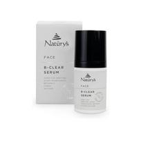 Naturys Face B-Clear Serum Serumas prieš pigmentaciją su traneksamo r. ir shiitake grybų ekstraktu, 30ml