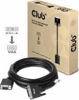 Club3D CABLE DVI-A TO VGA 3M/M/M CAC-1243 CLUB3D