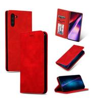 Dėklas Business Style Samsung A175 A17 4G/A176 A17 5G raudonas