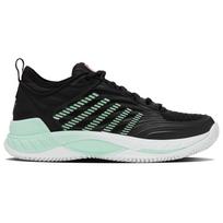 Teniso batai mot. K-SWISS HYPERCOURT SUPREME 2 CLAY black/neon, mint EU41