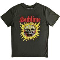 Nuostabus T-shirt Geltona Saulė Oficialus Alyvuogių Žalias Naujas S