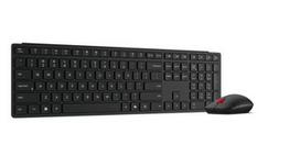 Lenovo Multi-Mode Pro Combo Keyboard and Mouse 6000-US Euro | Keyboard and Mouse Set | Wireless | Mouse included | Bluetooth | US Euro | Eclipse Black
