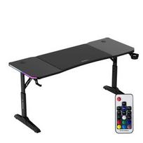 Huzaro Hero 4.6 RGB juodas žaidimų stalas