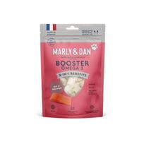 Marly & Dan Booster Omega 3 liofilizuoti skanėstai su lašiša katėms, 40 g