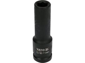 Galvutė smūginė šešiakampė ilga | 12,5 mm (1/2") | 11 mm (YT-1031)