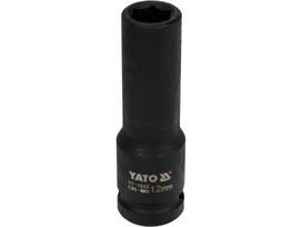 Galvutė smūginė šešiakampė ilga | 12,5 mm (1/2") | 12 mm (YT-1032)