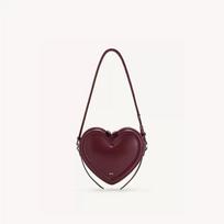 Moterims Madinga Komuterinė Vienos Peties Crossbody Rankinė, Nišinio Dizaino Meilės Rankinė, Širdies Formos Crossbody Rankinė purpurinė