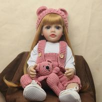 55CM Reborn Kūdikis Lėlė Viso Kūno Minkštas Silikonas Raya Realistiška Švelnus Prilietimas Aukštos Kokybės Lėlė Dovanos Žaislas Mergaitėms 55cm