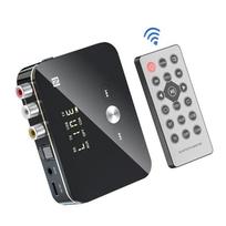 Bluetooth 5.4 siųstuvas-imtuvas NFC Stereo AUX 3.5 mm lizdas RCA Optinis Belaidis garso adapteris su nuotolinio valdymo pultu televizoriui, automobiliniam rinkiniui