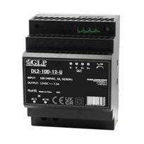 GLP maitinimo šaltinis ant DIN bėgelio 24V 100W (DL2-100-24-U), Juoda