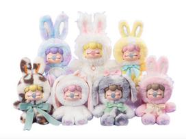 Robotime Nanci Bunny Blind Box Pliušinis Triušiukas, kolekcinė dovana vaikams ir suaugusiems, 1 vnt.