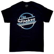 The Strokes Marškinėliai OG Magna Logotipas Rock Oficialūs Nauji Juodi 3XL