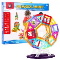 Vaikiškas magnetinių kaladėlių rinkinys Lean toys, 86 vnt.
