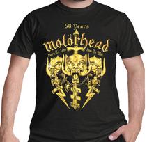 Motorhead Marškinėliai Oficialūs 50 Metų Kardai ir Warpig Nauji Juodi 2XL