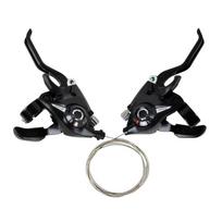 Mountain Bike Shifter EF51-7 /EF51-8 MTBs Bike Brake Lever Shifter Set Aluminum Alloy 3x7/3x8 Speed Shifter Bike Accessories