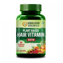 Vitaminai plaukams (60 dangtelių), Plaukų vitaminai, Himalayan Organics 32.65625