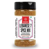 SARANZ Libano 7 prieskonių mišinys Jain Egzotiškas pagardas | Batata Harra Masala Puikiai tinka užkandžiams, priešpiečiams, sūriems patiekalams -100 gramų (SJ)