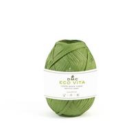 DMC - Rafija Eco Vita Rafija 50g Mezgimas Nėrimas Audimas Makramė Spalva. 08 žalias