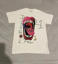Travis Scott Travis Scott Astroworld Marškinėliai su burna Dydis S-4XL S
