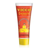 „Vicco Turmeric Skin Cream“ 70 g, 1 vnt. pakuotėje, su santalų aliejumi sveikai švytinčiai odai, natūrali ajurvedinė veido priežiūra.