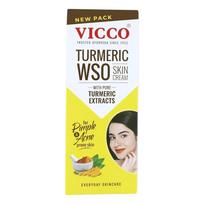 Vicco Turmeric WSO Cream 30g Each Pack Of 2 Ayurvedic Natural Skin Lightening Dark Spots Blemishes