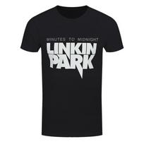 Linkin Park Marškinėliai Minutes To Midnight Roko Grupė Nauji Juodi Oficialūs 2XL