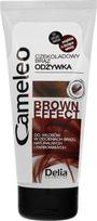 Plaukų kondicionierius brunetėms Delia Cosmetics Cameleo Brown Effect, 200 ml