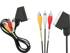 Euro-3 RCA jungtis 1.5 m