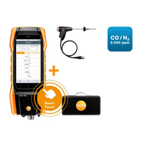 Testo 300 komplektas - Išmetamųjų dujų analizatorius (O2 , CO H2 kompensuojamas iki 8000 ppm)