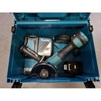 Makita DGA506RTJ kampinis šlifuoklis 1x5 Ah (naudotas)
