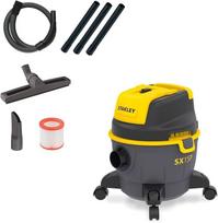 Sauso - šlapio siurbimo dulkių siurblys STANLEY SXVC15PE, talpa 15 l, galia 1000 W, siurbimo galia 1