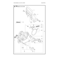Husqvarna 560 XP(G) dalių išklotinės