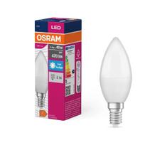 LED elektros lemputė VALUE B40 E14/4,9W/230V 6500K - Osram