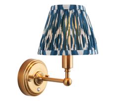 Endon 114827 - LED Pritemdomas įkraunamas siena lempa BURLEY LED/1,5W/5V žalvaris/mėlyna