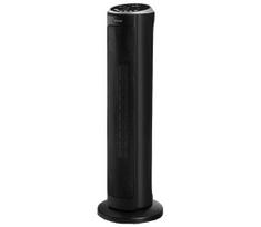 Sencor - Ventiliatorius su keraminiu šildymo elementu 1300/2200W/230V juodas + su nuotolinio valdymo pulteliu