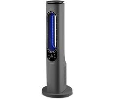 Sencor - Bokštinis be ašmenų ventiliatorius 1200/2000W/230V antracitas + nuotolinio valdymo pultas
